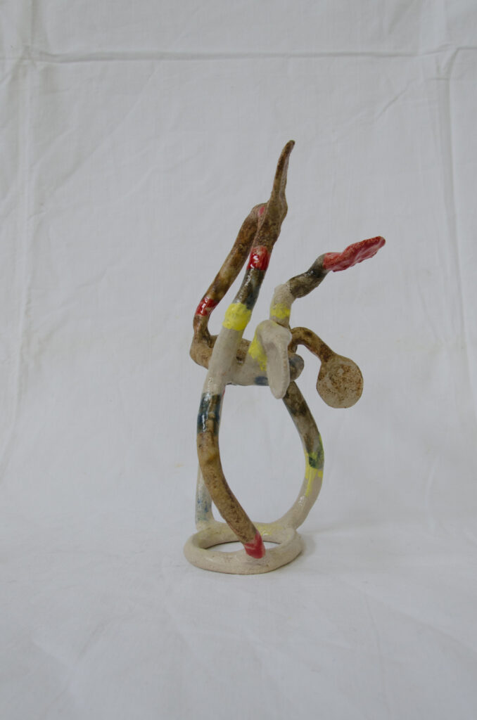 Farbiger Keramikbaum