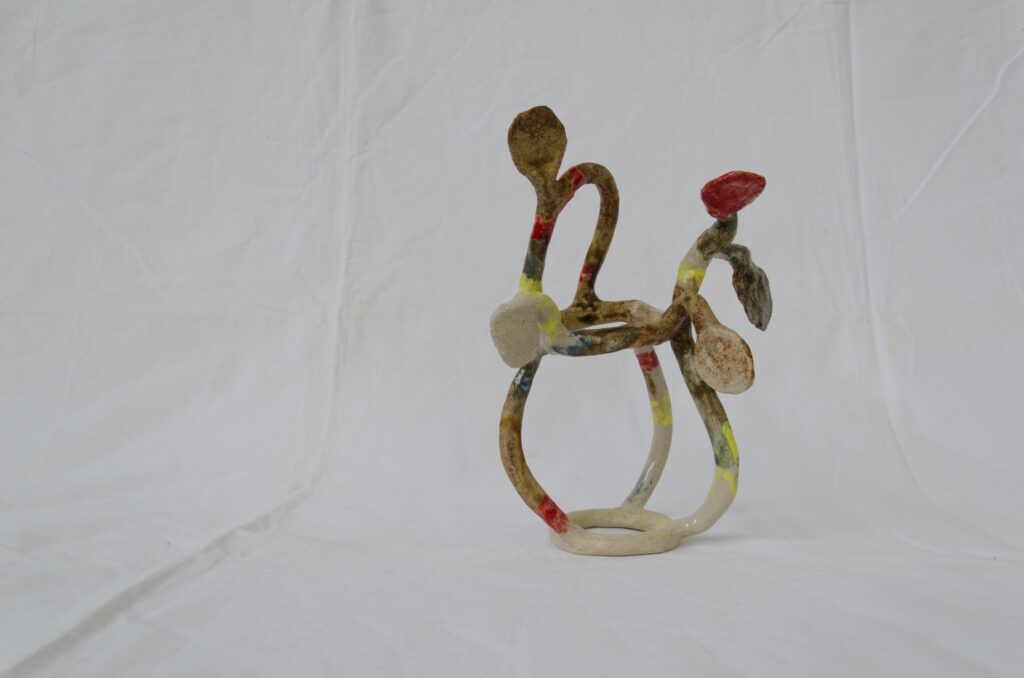 Farbiger Keramikbaum